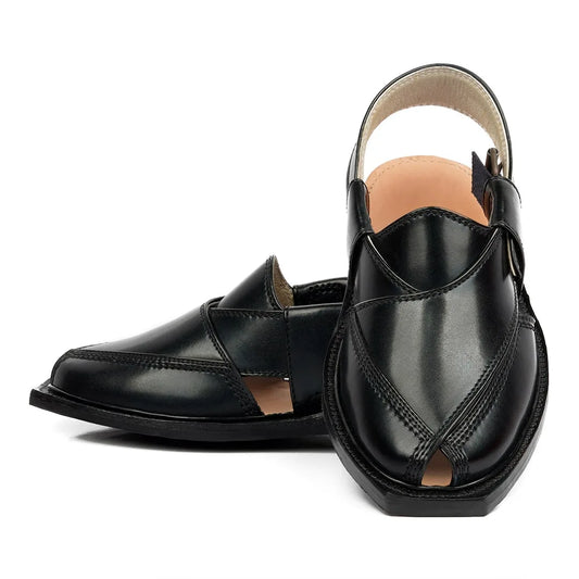 Handmade Peshawari Black Norozi in premium look